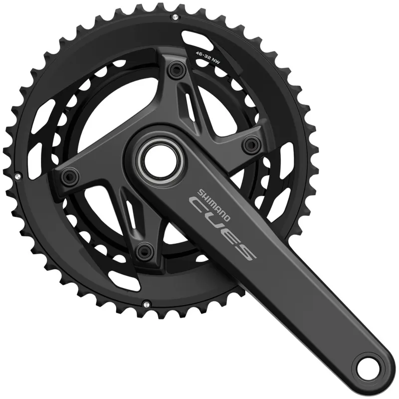 Highlight Shimano CUES FC-U6040-2 Kurbelgarnitur - Hollowtech II 9/10-fach