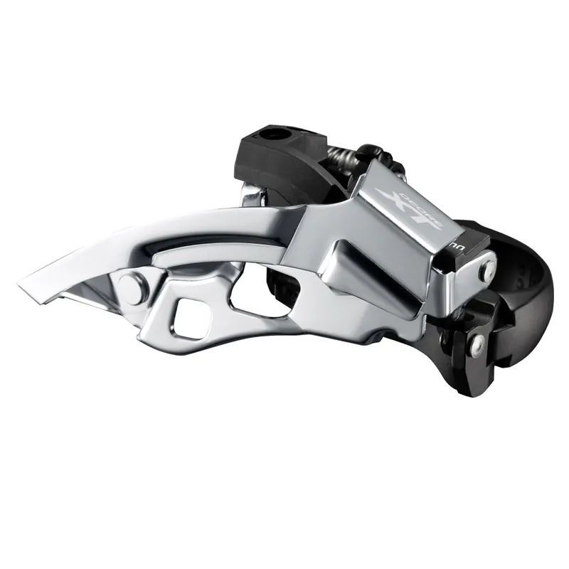 Shimano Deore XT Trekking FD-T8000-L Top-Swing Umwerfer 3x10-fach - Low Clamp - schwarz Neue Kollektion