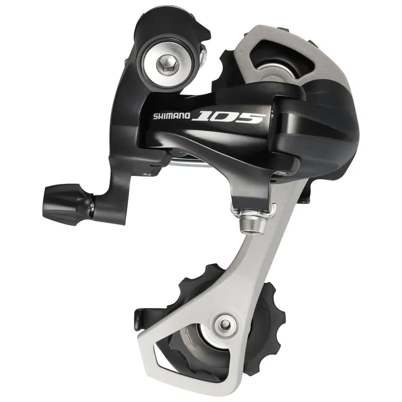 Neue Kollektion Shimano 105 RD-5701-SS Schaltwerk 2x10 kurz - schwarz