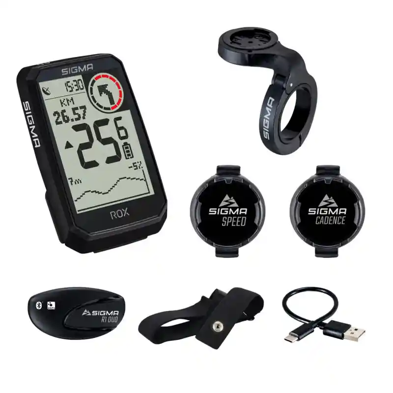 Mega-Angebot SIGMA ROX 4.0 Endurance GPS Fahrradcomputer - Sensor Set - schwarz