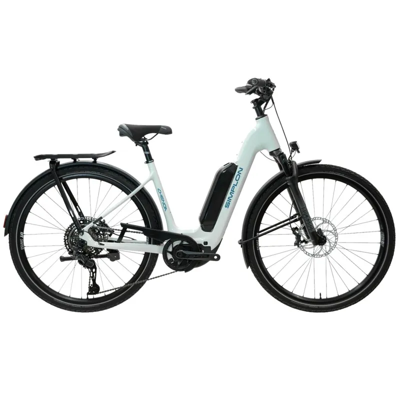 Kracherpreis Simplon CHENOA 365 e Low - Easy Entry E-Bike City - 2025 - Glacier White/Deep Glacier Glossy