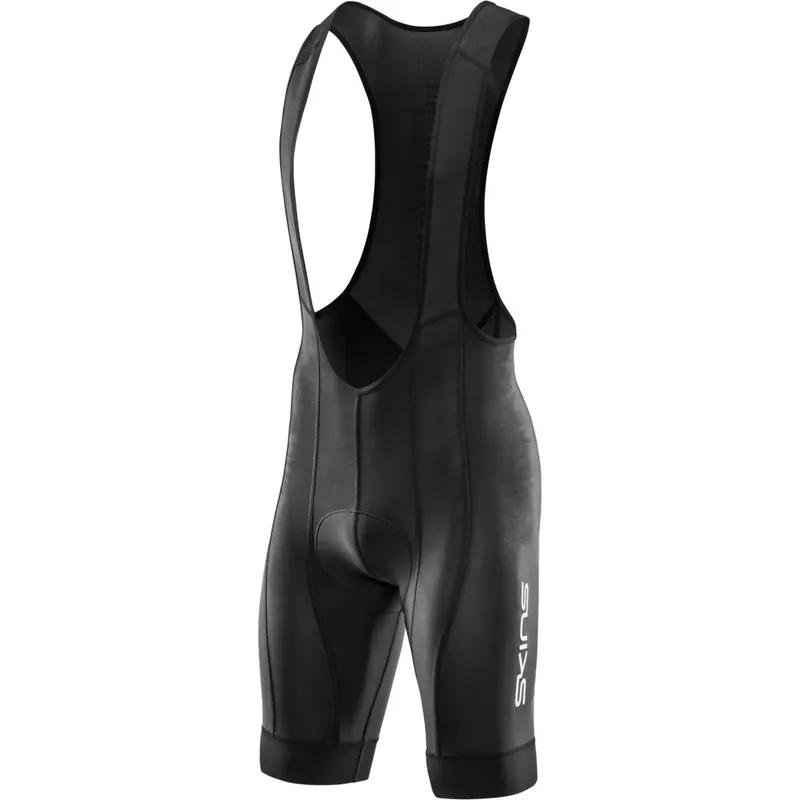 Wochenendangebot SKINS CYCLE Heritage Fahrradhose mit Trägern Herren - Schwarz/Schwarz