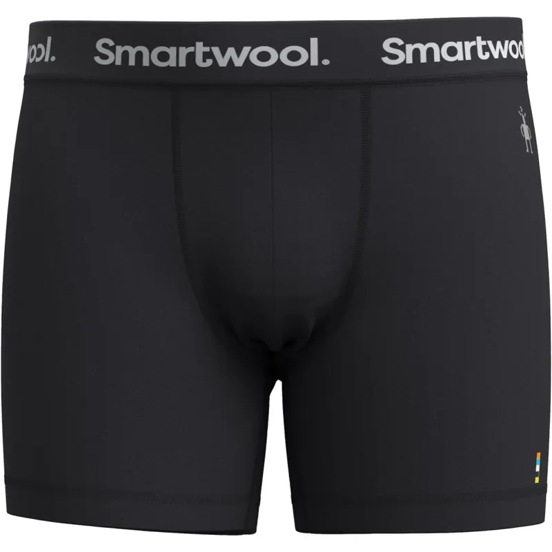 Neu Im Sortiment SmartWool Everyday Merino Boxershorts Herren - 001 schwarz