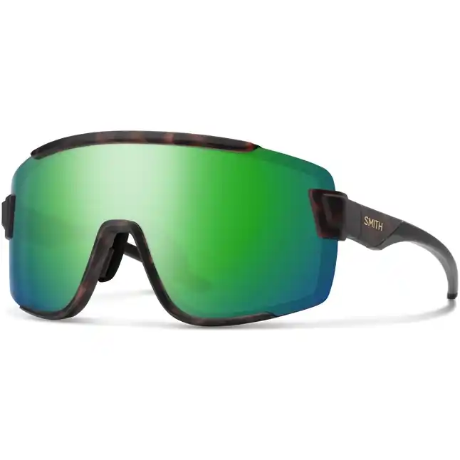 Smith Wildcat ChromaPop Brille - Polarized - Matte Tortoise - Green Mirror Clear Direkt Vom Hersteller