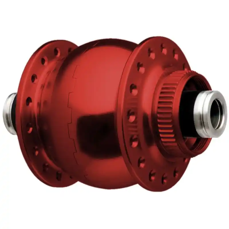 SON 28 12 Nabendynamo - Centerlock - 12x100mm - rot eloxiert Super-Preis