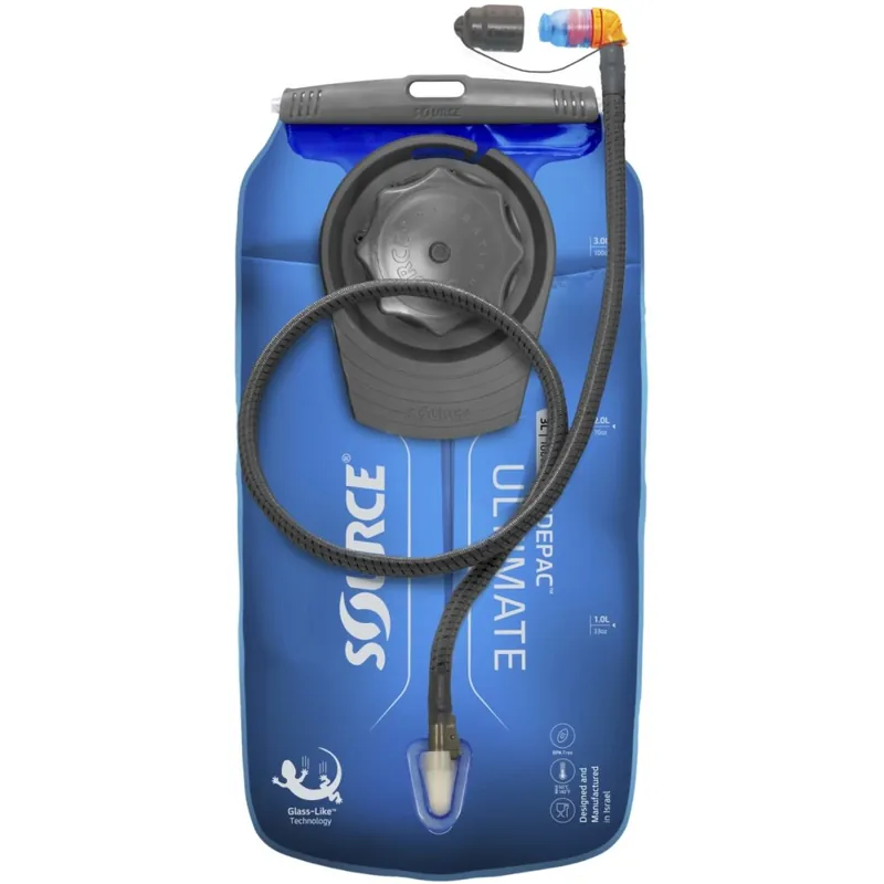 Markenprodukt Source Widepac Ultimate Trinkblase - 3 L - alpine blue