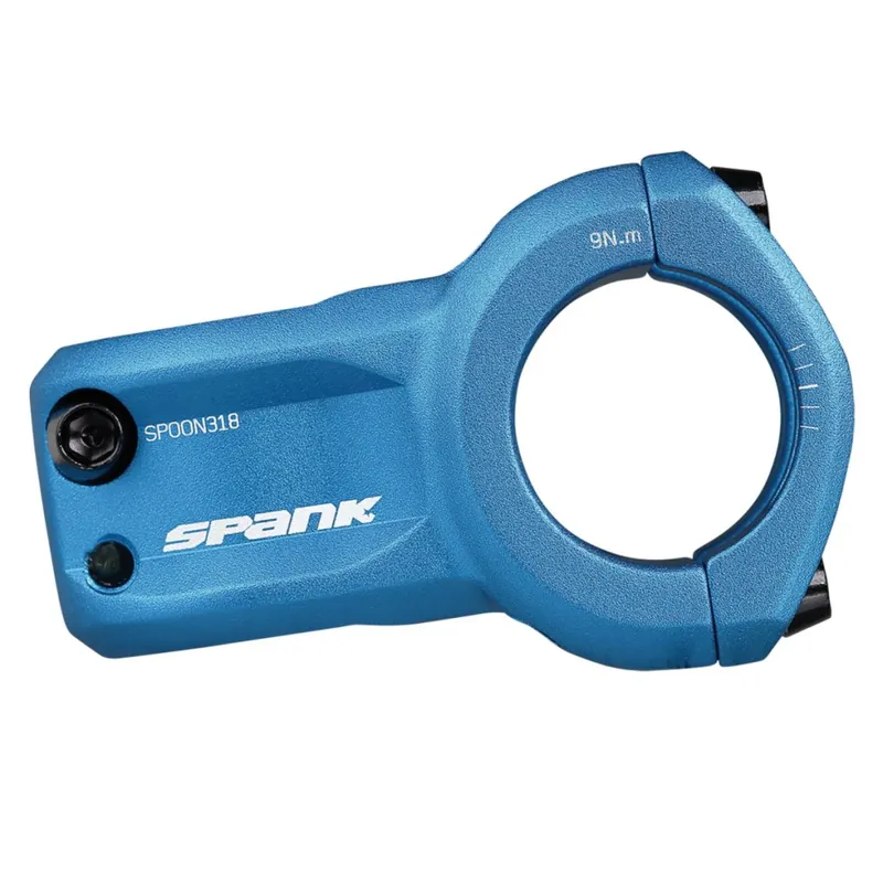 Spank Spoon 318 Vorbau - 31.8mm - blau Mega-Angebot