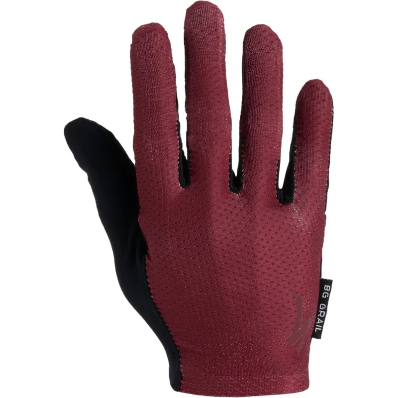 Specialized Body Geometry Grail LF Vollfinger-Handschuhe Damen - garnet red Sonderaktion