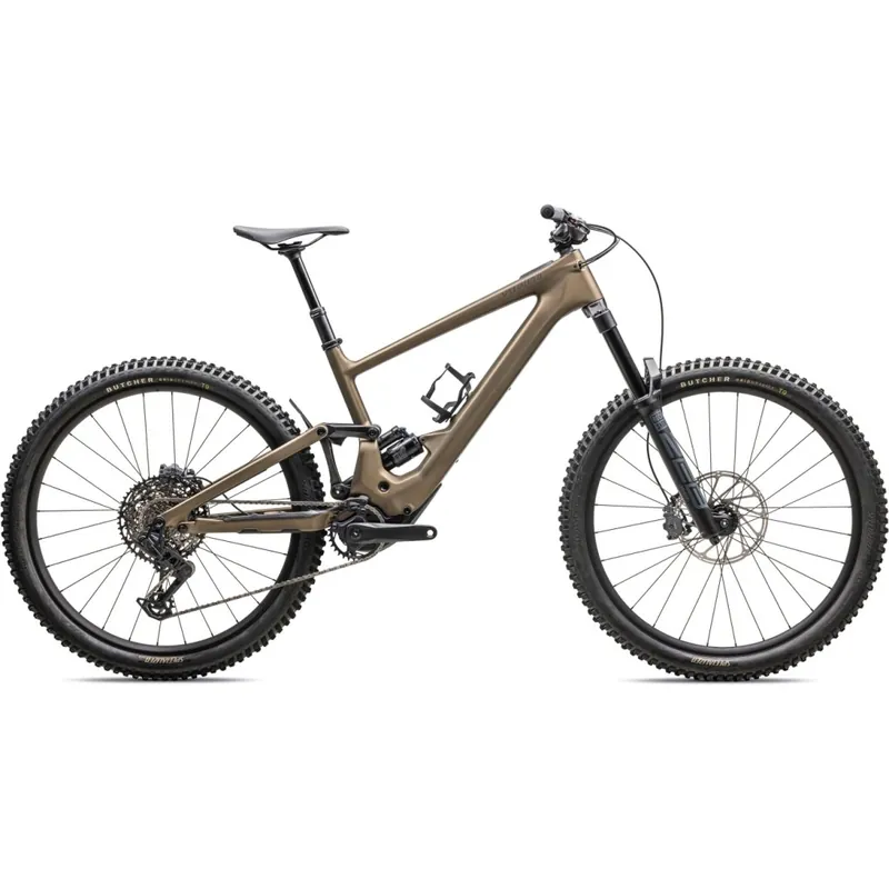 Neue Ware Specialized TURBO KENEVO SL 2 COMP - 29" Carbon E-Mountainbike - 2025 - burnt gold metallic / black liquid metal
