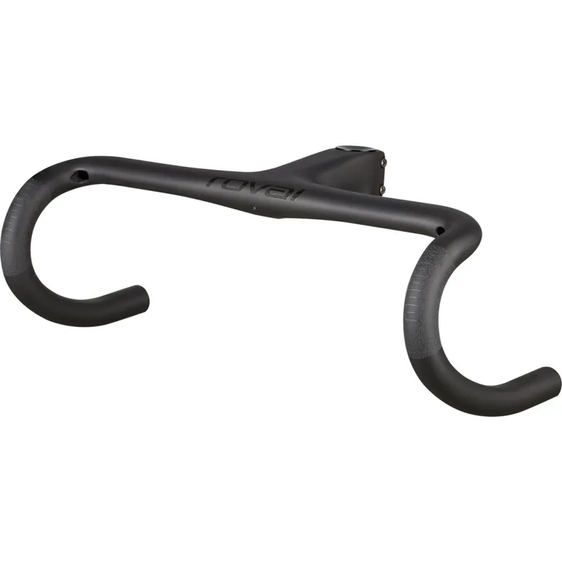 Solange Der Vorrat Reicht Specialized Roval Alpinist Cockpit II Rennradlenker 31.8 - Satin Carbon/Gloss Black