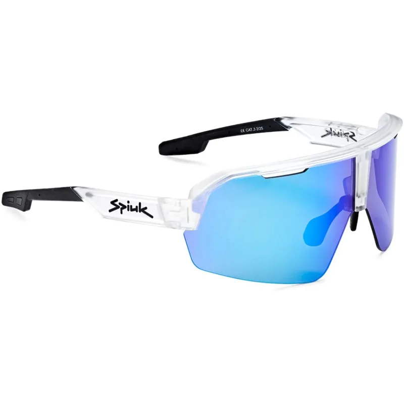 Aktuell Spiuk Dabbel Brille - Transparent - Mirror Blue Clear