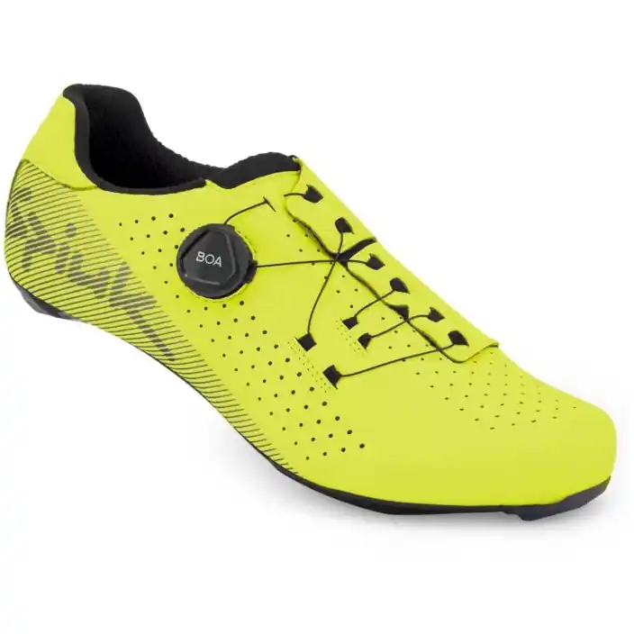 Neu Spiuk Bruma Rennradschuhe Herren - lime matt