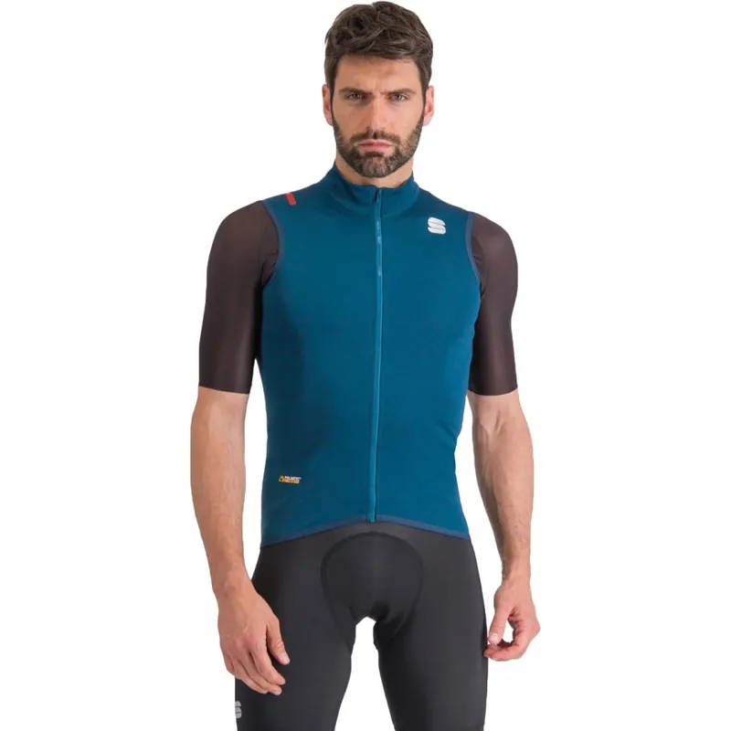 Sportful Fiandre Pro Weste Herren - 415 Teal Blue Direktkauf