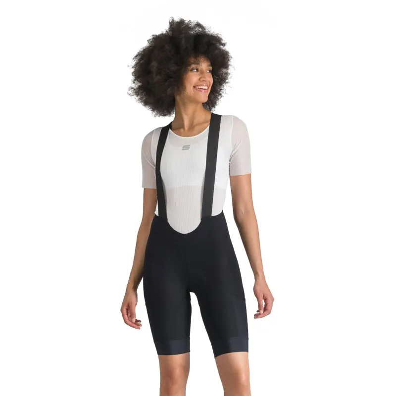 Echt Sportful Supergiara 2 Trägershorts Damen - 002 Schwarz