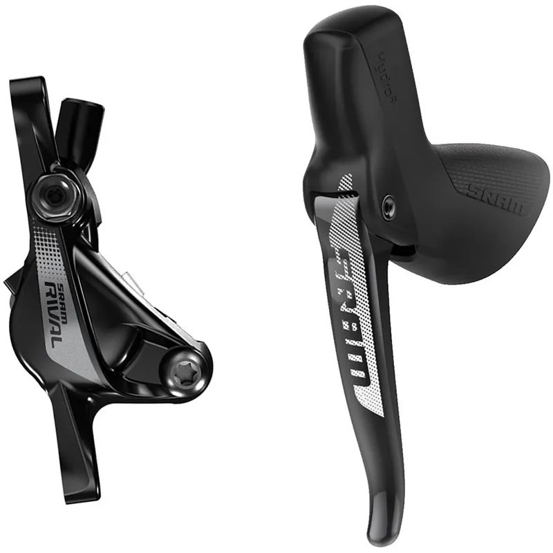 Direkt Vom Hersteller SRAM Rival 1 Bremsgriff + Hydraulische Scheibenbremse - Postmount - links - schwarz