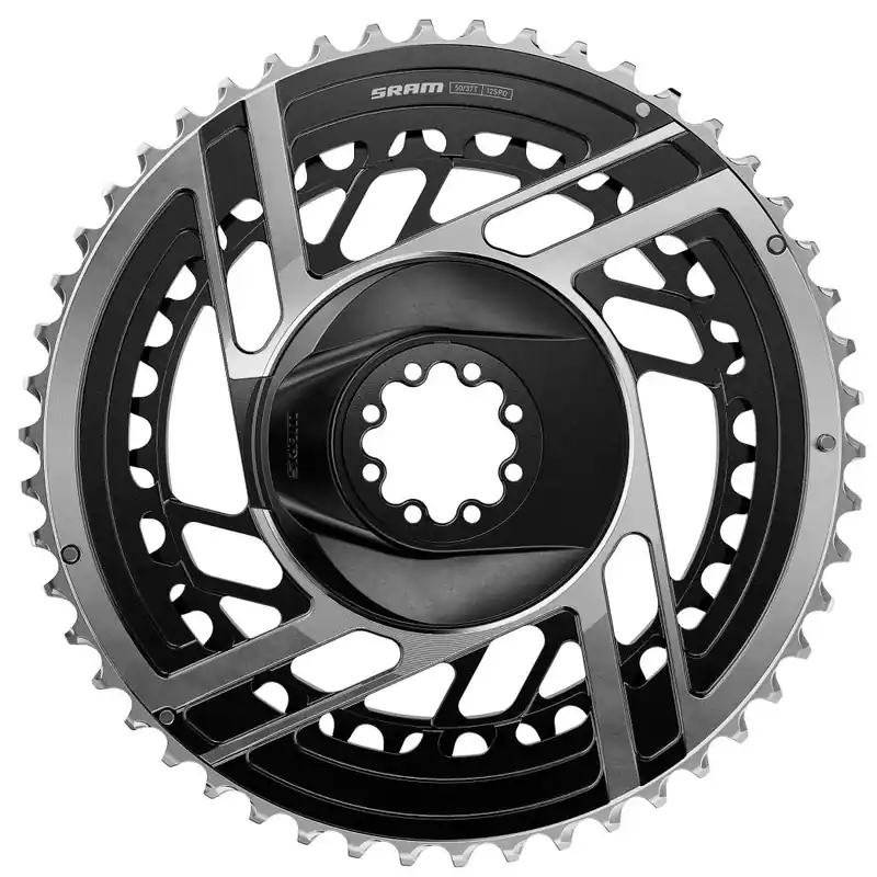 Meistverkauft SRAM RED 2x Kettenblatt Set Direct Mount E1 - schwarz / silber