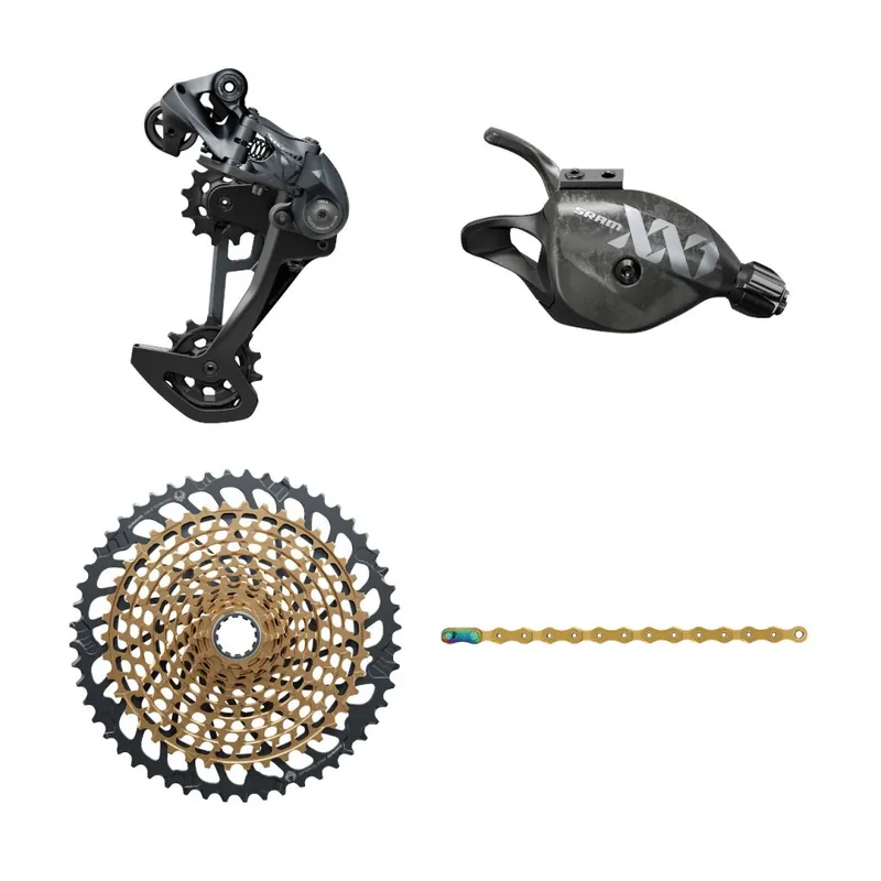 SRAM XX1 Eagle 1x12-fach Upgrade Kit - Trigger-Schalter - 10-52 Z. XG-1299 Kassette - gold Rabatt