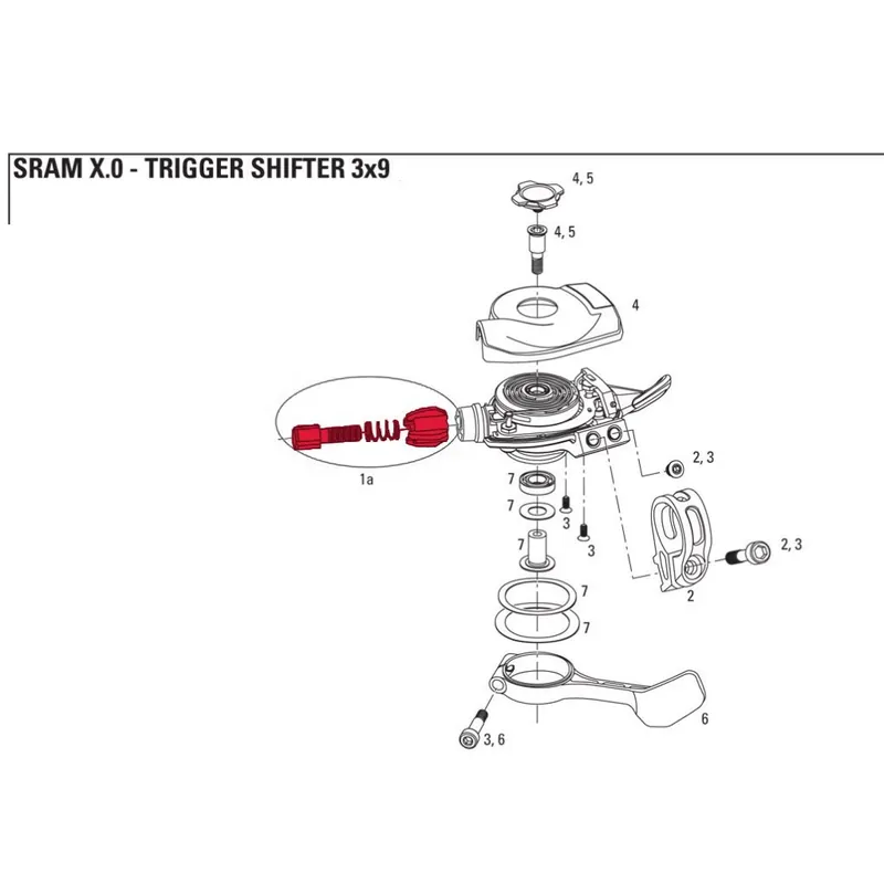 Online Kaufen SRAM X0/X9 07-09 Shifter Zugeinsteller (1 Paar) - 11.7015.024.000
