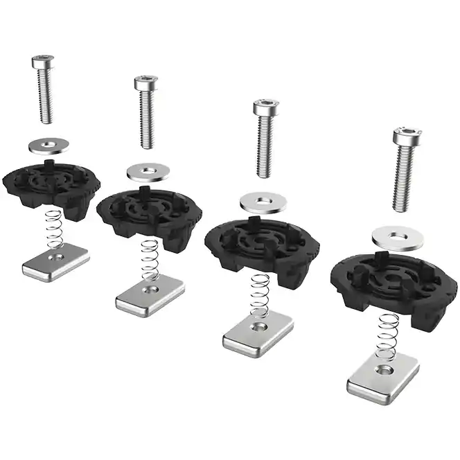 Stashed LodeStar Rail Overlap Assembly Parts Kit Schienen-Überlappungs-Montagesatzes Letzte Chance