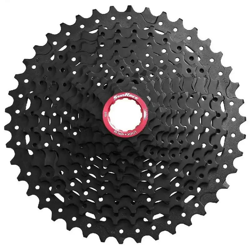 Billig SunRace CSMX9X-ETY 11-fach Kassette 10-42 - für SRAM XD schwarz