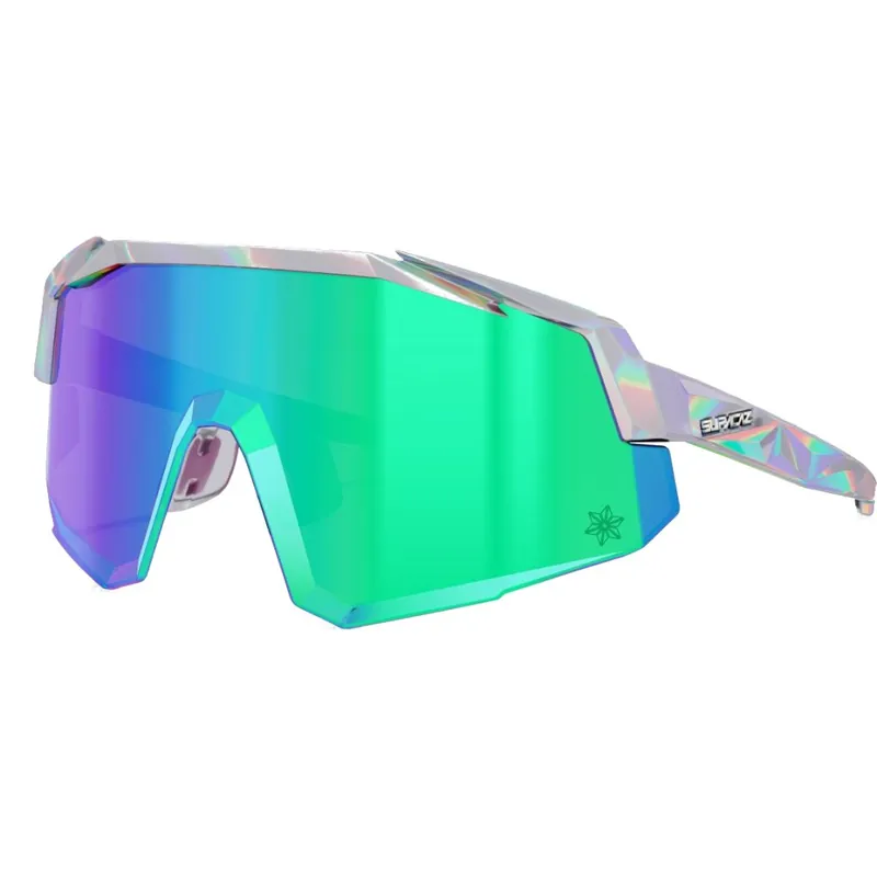 Saisonangebot Supacaz Orbitron Photochromatik Brille - Hologram Aurora Lazer Lens