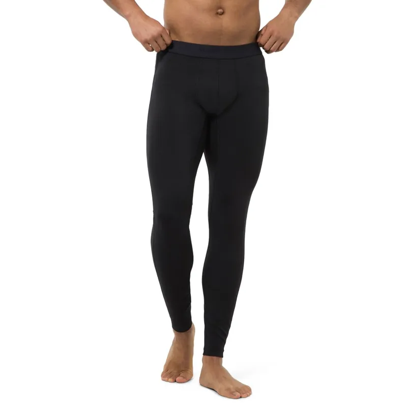 SUPER.NATURAL Lux Base Unterhose Herren - Jet Black Highlight