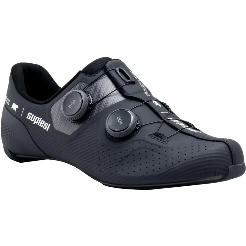 Suplest Road Pro Rennradschuhe - schwarz 01.090. Neue Kollektion
