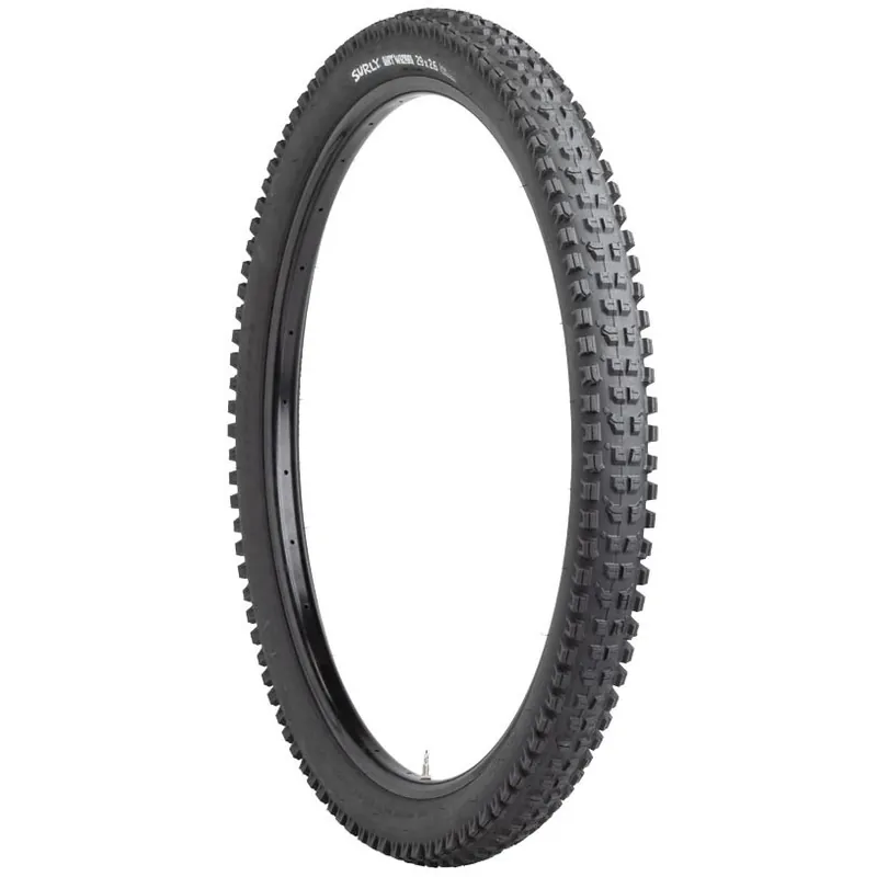 Geprüft Surly Dirt Wizard Faltreifen - 60 TPI - 27.5x3.0 Zoll schwarz