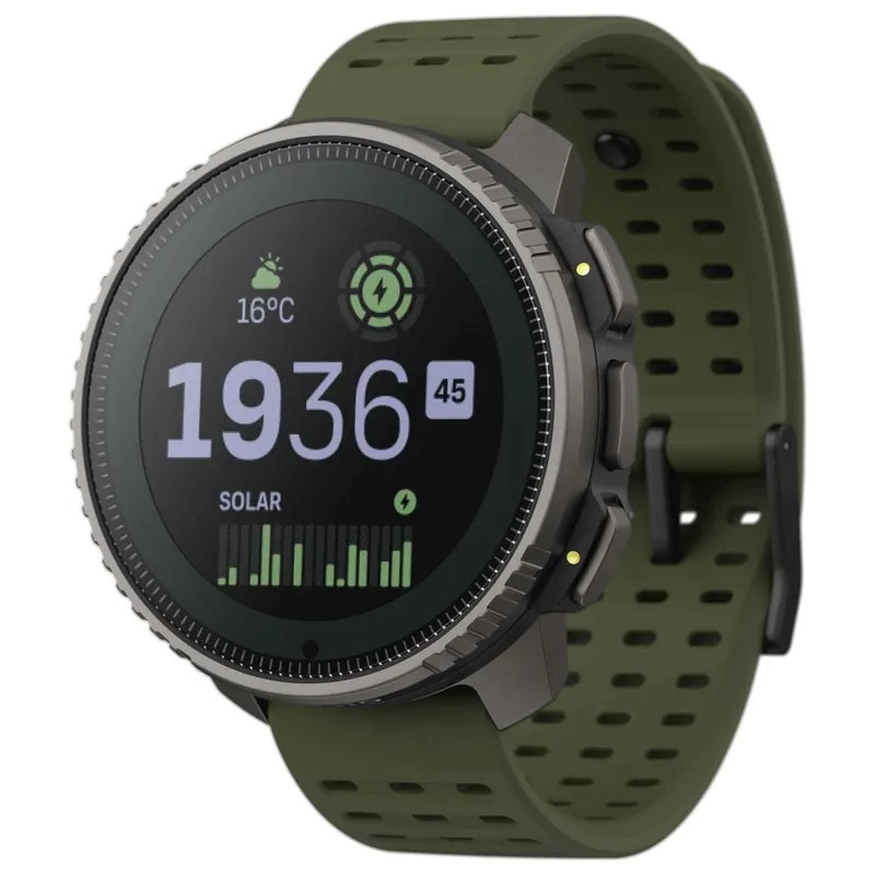 Suunto Vertical Titanium Solar GPS Multisport-Uhr - Forest Neuheit