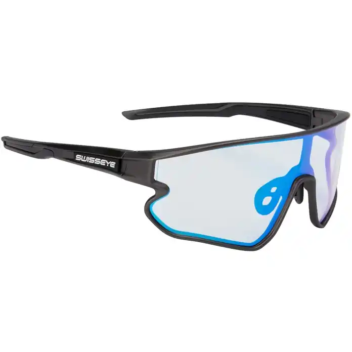 Swiss Eye Hurricane Brille - Photochromic - Gun Matt/Black - Light Yellow-Smoke Blue Revo 13006 Bestseller