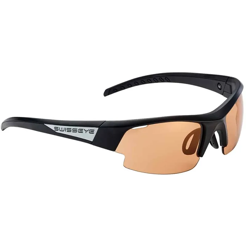 Sichere Zahlung Swiss Eye Gardosa Re+ S Brille - Photochromic - Black Matt - Photochromic Orange/Smoke 12649