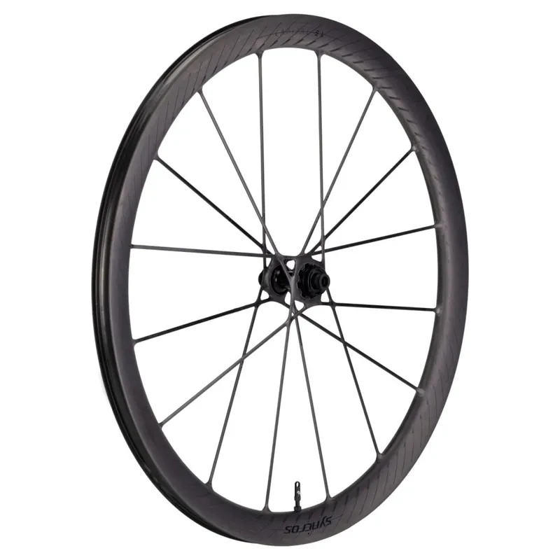 Geprüft Syncros Capital SL Aero Vorderrad - 28" Carbon Hookless Centerlock 12x100mm - 40mm