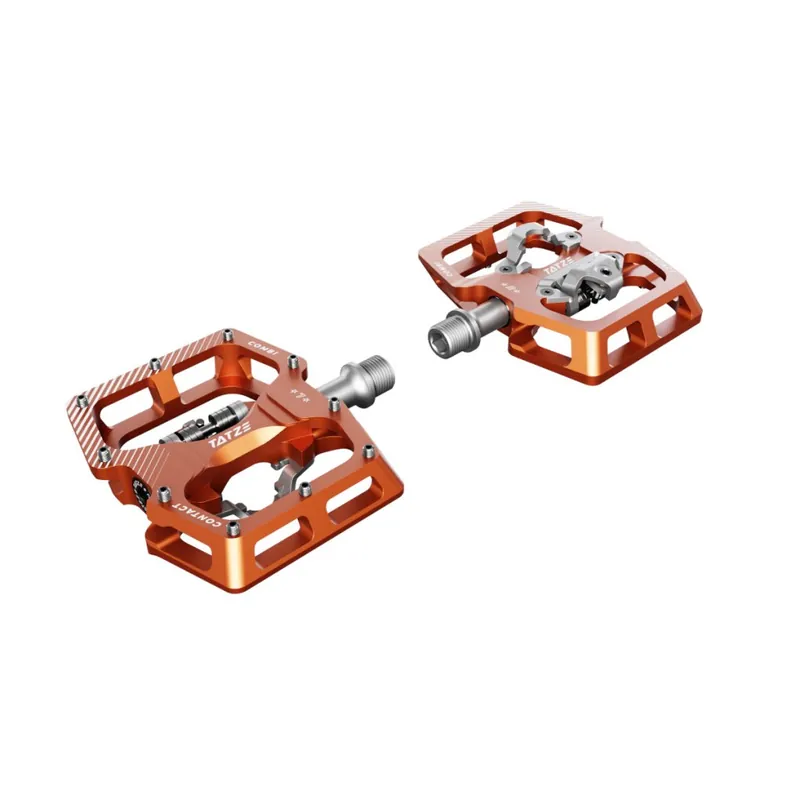 Tatze CONTACT Combi Hybridpedale - orange Saisonangebot