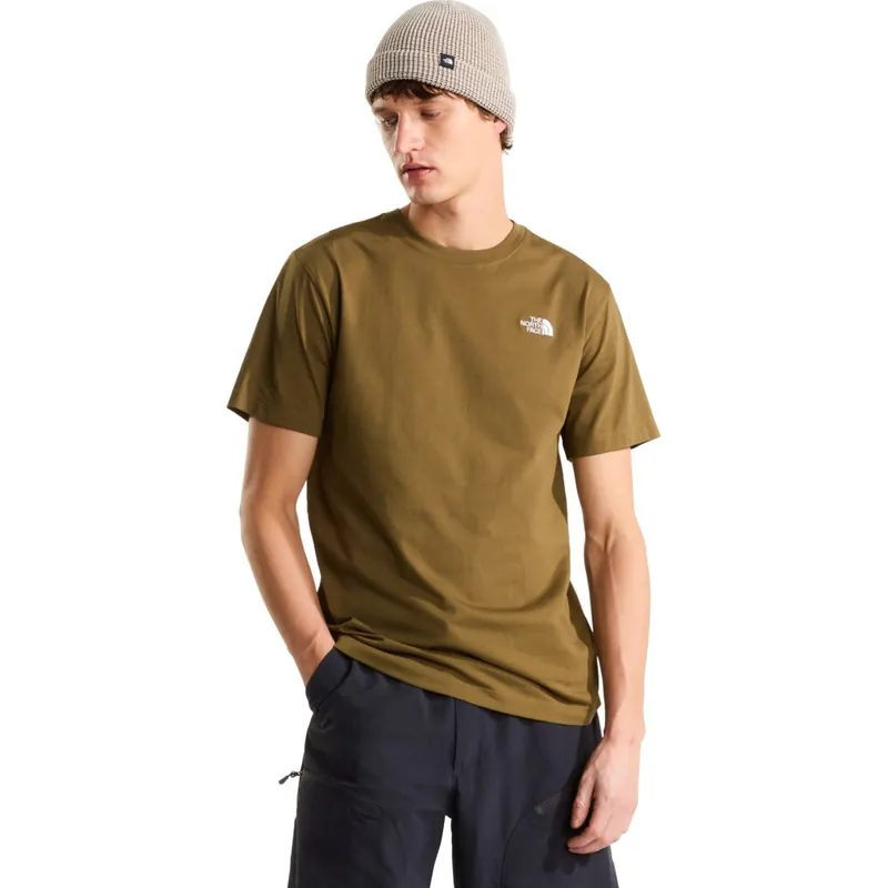 The North Face Evolution Simple Dome Regular T-Shirt Herren - Caraway Seed Heißes Angebot