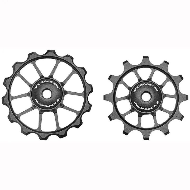Schnäppchen Token Shuriken Zenith Schaltungsrädchen Set TK1724 Road - schwarz