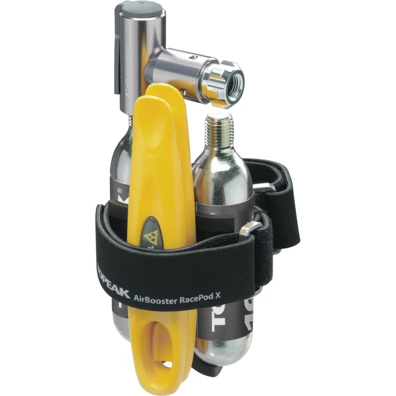 Topeak AirBooster Race Pod X Kartuschenpumpen Set Expressversand