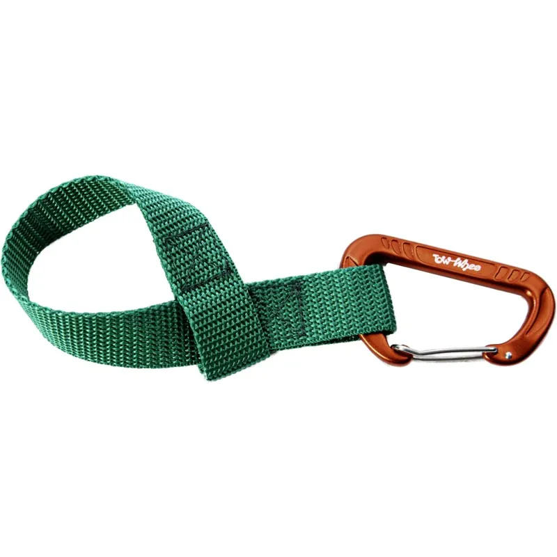 Top-Seller TowWhee Quick Loop W/Small Carabiner Abschleppgurt - grün