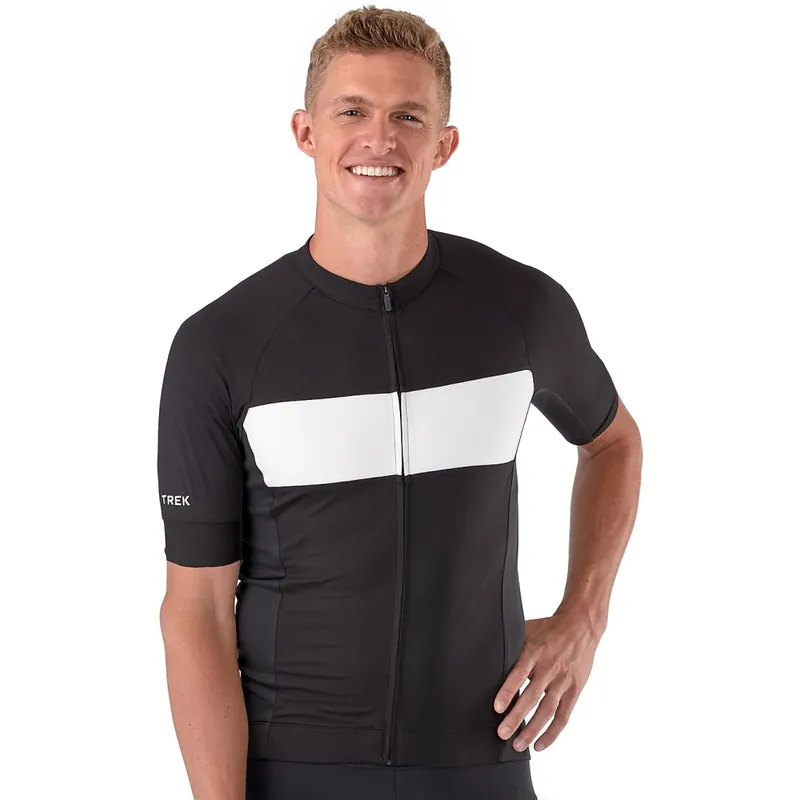 Trek Circuit LTD Radtrikot Herren - Schwarz/Weiß Abverkauf