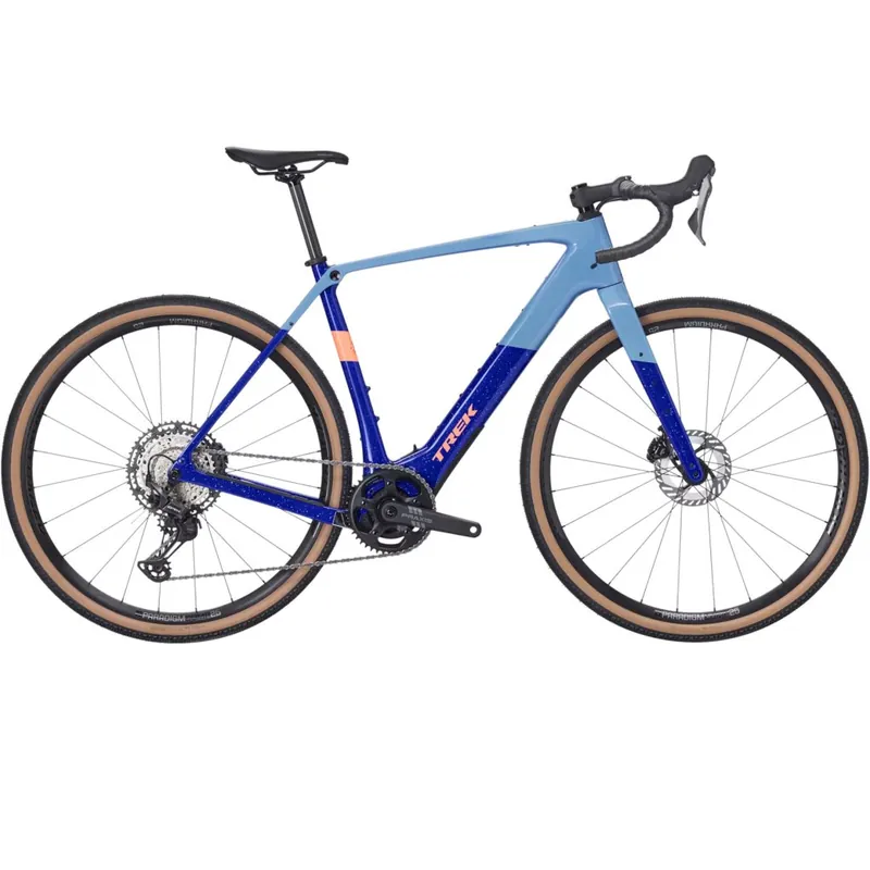 Rabatt Trek CHECKPOINT+ SL 5 - Carbon Gravel E-Bike - 2027 - Fjord Blue / Cobalt Blue