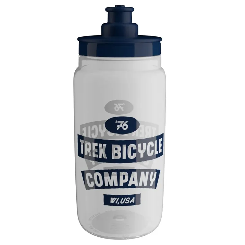 Super-Preis Trek Fly Fahrrad Trinkflasche - 550ml - Dark Blue/Clear