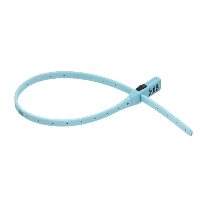 Versand Am Gleichen Tag Trelock Strap It Code 53 cm Kabelschloss - blau