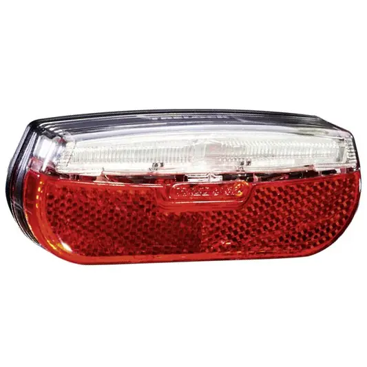 Begrenztes Angebot Trelock LS 812 Trio Flat Rücklicht - rot / transparent