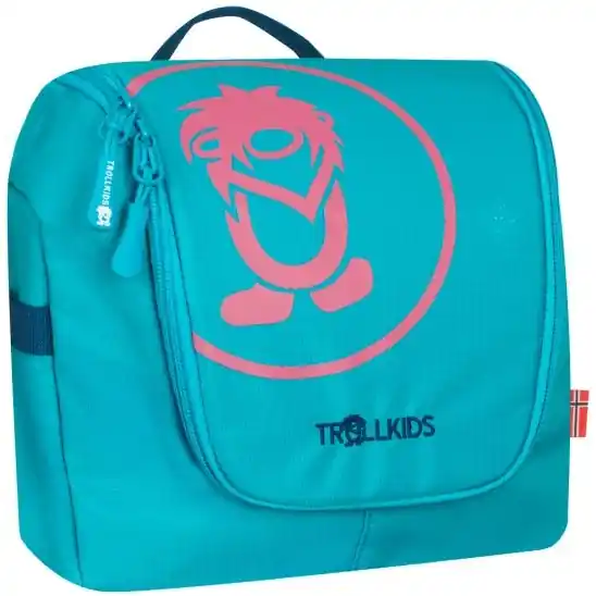 Aktuell Trollkids Waschtasche 5L Kinder - Dark Turquoise/Madeira Blue/Light Magenta