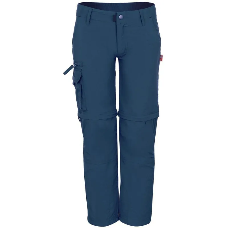 Trollkids Oppland Slim Fit Zip-Off Hose Kinder - Mystic Blue Sofort Bestellen