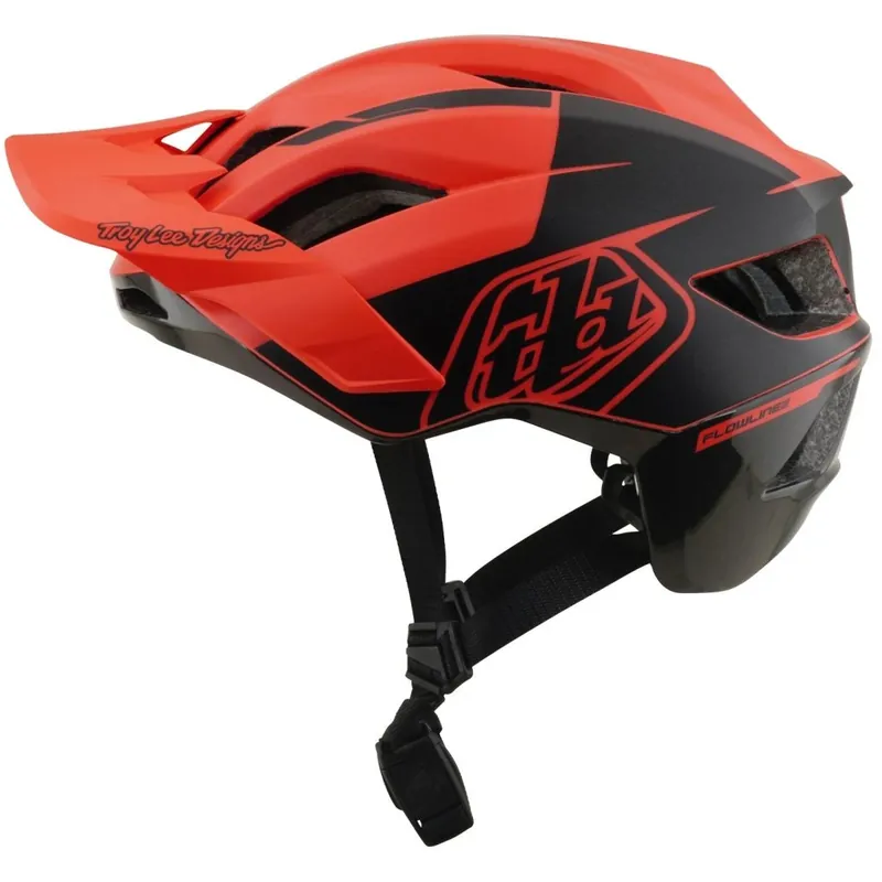 Preis Gesenkt Troy Lee Designs Flowline SE MIPS Helm - Hydro Coral/Charcoal
