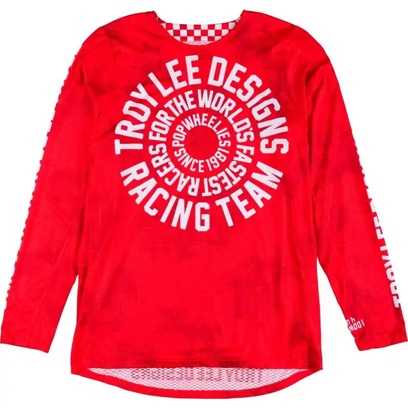 Troy Lee Designs GP Pro Air Langarmtrikot Herren - Carlsbad 97 Red Online Kaufen