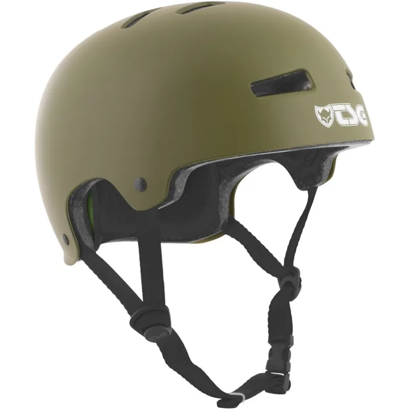 TSG Evolution Solid Color Helm - satin olive Super-Preis