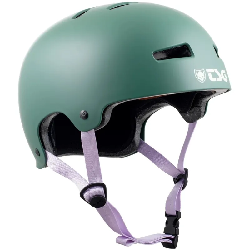 Bestpreis TSG Evolution Solid Color Helm - satin foliage green