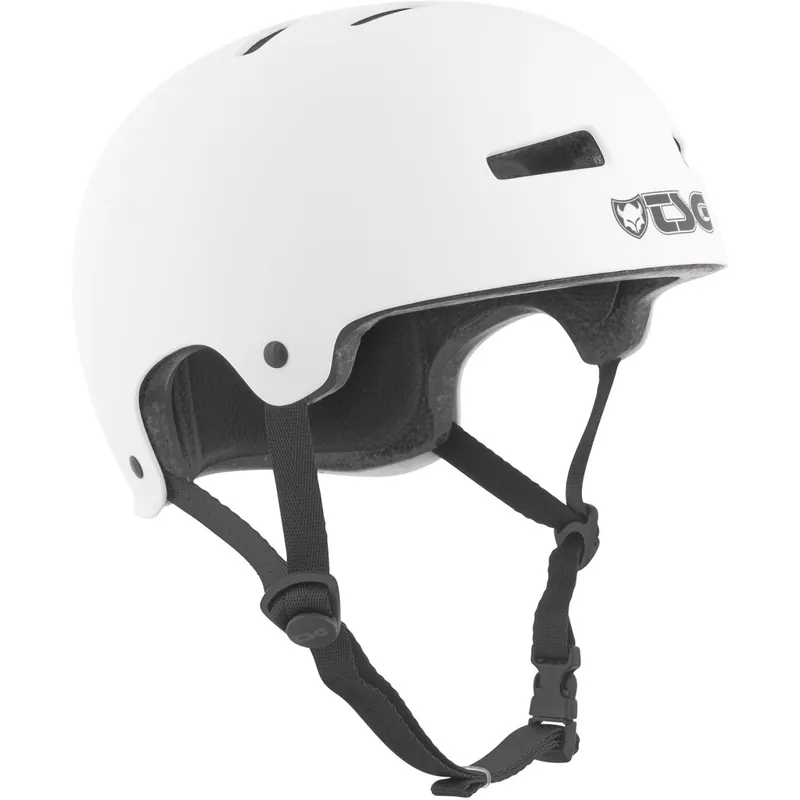 Markenprodukt TSG Evolution Solid Color Helm - satin white