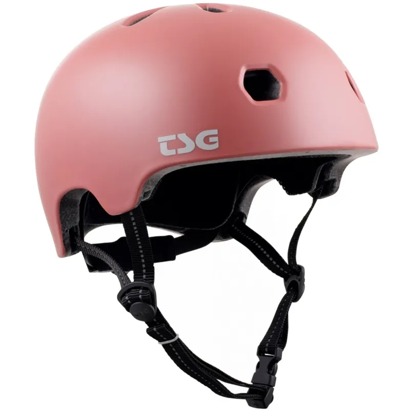 Aktuell TSG Meta Solid Color Helm - satin redwood
